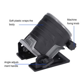 Wood Router Trimmer with Trimmer Base, Tilt Base & Plunge Base - Compact Palm Router Woodworking Kit Multifunctional Electric Hand Laminate Trimmer Set Wood Routing Trimming