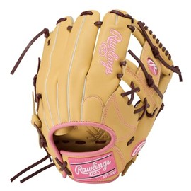 Rawlings Baseball Glove Glove Softball Women Only for WOMEN Soft HYPER TECH R2G GS5HTR34 Camel [Infielder] Size 11.5 *Right Throw (Left Hand Wear)