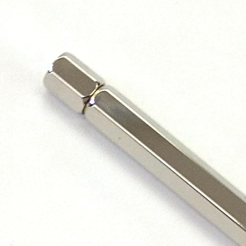 Ystudio Sharp Lead Case, Shiny Silver