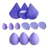 BelleVive 12 Pieces Makeup Sponge Blender Sponges for Liquids, Creams