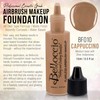Belloccio's Professional Cosmetic Airbrush Makeup Foundation 1/2oz Bottle: Cappuccino- Medium