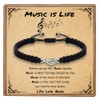 SmileBelle Music Gifts for Women and Men, Teacher Gifts Black