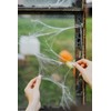 Stretchable Spider Web Halloween Decorations with Fake Spiders – Spooky