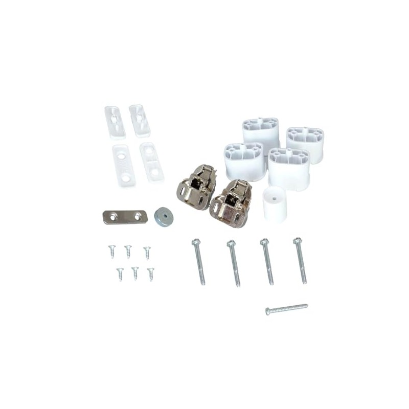Aspares For Washing Machine Built In Cupboard Door Hinge Kit