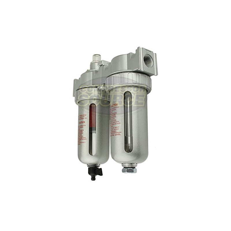 1/2" Compressed air in line filter & desiccant air dryer
