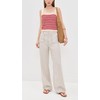Madewell Women's Patch Pocket Flare Pants, Oat, Tan, 4