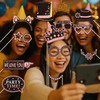 38 Pcs Birthday Photo Booth Props Kit-Pink