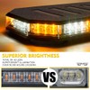 LUMENIX 42 LED Roof Top Strobe Beacon Light Bar Hazard