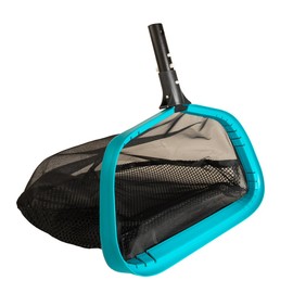 XtremepowerUS 17" Wide Pool Net, Professional Swimming Pool Leaf Skimmer Nets for Cleaning Double-Layer Deep Net Easy Scoop Edge,Debris Pickup