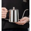 CHFNJJ Stainless Steel Coffee Pot, Gooseneck, Narrow Mouth Drip Kettle,