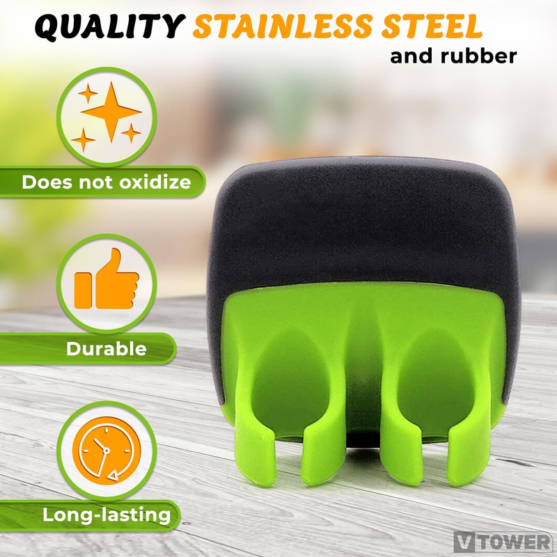 Finger Grip Vegetable Peelers for Kitchen - Silicone Kitchen Mini