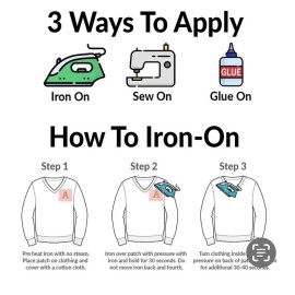 5 X 7 INCH FLORIDA STATE  DYNASTY BANNER IRON ON PATCH