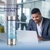 Hydrogen Water Bottles-420ml Hydrogen WaterBottle Generator with SPE PEM Technology,Rechargeable