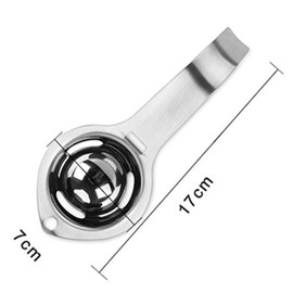 Egg Separator Egg Yolk White Filter Food Grade Egg Divider Stainless Steel Egg Sieve Kitchen Gadget Cooking/Baker Tool Egg Extractor