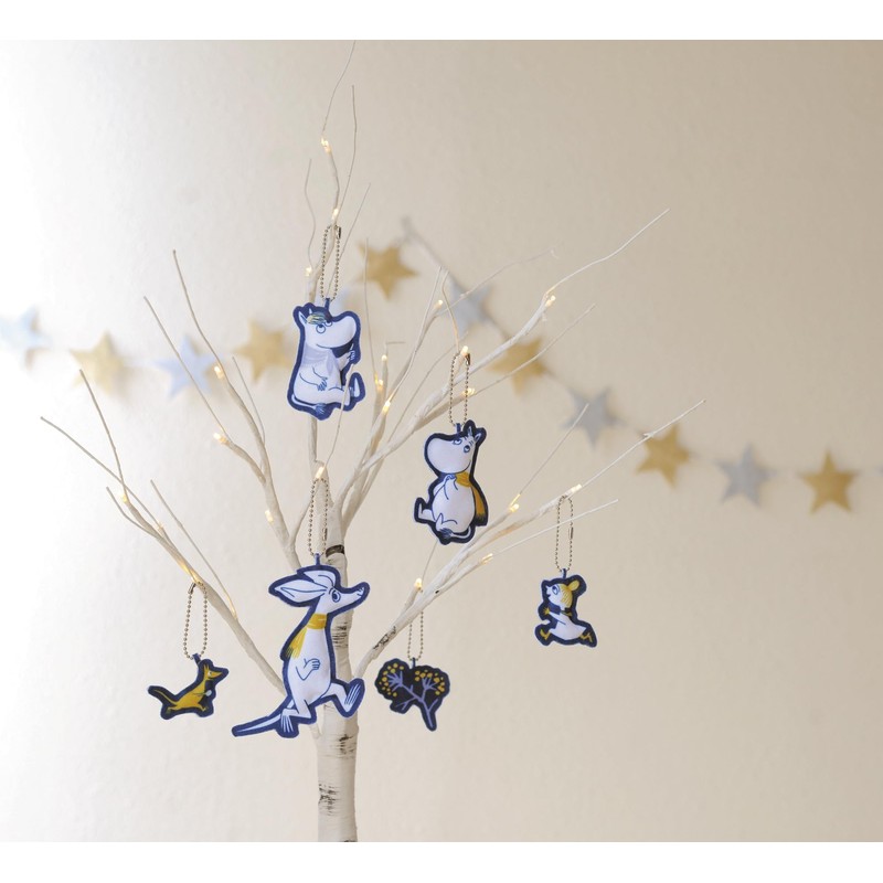 Hamanaka Craft Kit, Cut and Stick! Pre-Printed Handmade Ornament Moomin