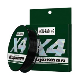 WUPUMAN PE Fishing Line, 4 Braided, No Fading, (150M, 300M, 500M, 1000M) (0.4, 0.8, 1, 1.2, 2.5, 3.5, 4, 5, 6, 7, 8, 9, 10) High Strength, Saltwater Fishing, River Fishing