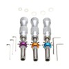 3 Pieces Tubikel Kits Locksmith Tools 7 Pin Extended Tubular
