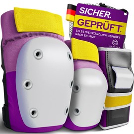 Liebkern Inline Pads, Adult & Teenager Protectors, Adult Protective Equipment, Inline Skate Adult Knee Pads, Scooter Pads