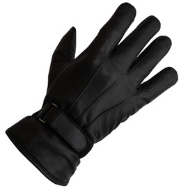 PzFst 8781 Police Premium Winter Gloves with 360 Degree Cut Protection, black