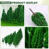 26 Pcs Mini Model Trees, Various Sizes Miniature Tree for