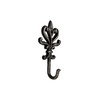 FantasHome Wall Mounted Cast Iron Home Décor Single Hook (Guard)