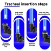 EterMutable 20-PACK 1/2" Tube OD 90 Degree Elbow Black Push