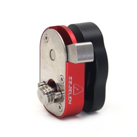 SZJELEN Mini Quick Release Plate System with 3/8 Screws M3 for Camera Monitors, Arms, Accessories, Microphones, Key Lights (Red)