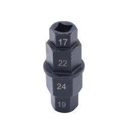 Motorcycle Spindle Tool Silver Hex Front Rear Wheel Tool 17mm 19mm 22mm 24mm