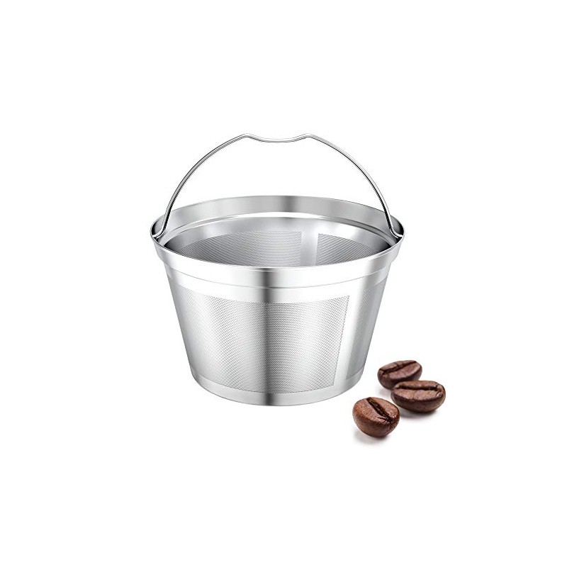 Nicelucky coffee filter reusable 8 10 12 cup basket replacement