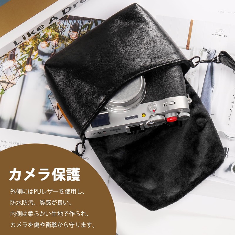 Yullmu Digital Camera Case, Camera Case, Compatible with Gr3, Gr3x,