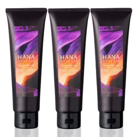 HANA ORGANIC Color Conditioner (Dark Brown), 6.3 oz (180 g) (1 to 2 Months), Hair Color Treatment, Gray Hair, Diamine Free, Plant-derived (Dark Brown 3-Pack)
