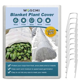 WOSCMI Plant Covers Freeze Protection 10ft x 30 ft Row Covers for Garden Beds Planket Frost Protection Plant Cover Floating Row Cover