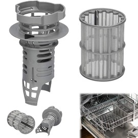 Micro Filter for Dishwasher, Dishwasher Strainer Set, Dishwasher Strainer Replacement Parts, Strainer Replacement for Dishwasher, Micro Filter for Dishwasher, Compatible with Most Dishwashers