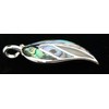 Monkimau Women's Pendant Leaf 925 Sterling Silver Genuine Silver with