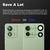 3 Pack for Moto Edge 40 Back Rear Camera Lens