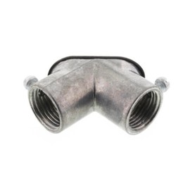 Electrical Pulling Elbow 90 Degree Combination Threaded Rigid and Set Screw EMT with cover and gasket Conduit Body Pull Elbow (10, 1")