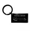 Bible Verse Financial Advisor Keyring Christmas Unique Gifts, Financial Advisor