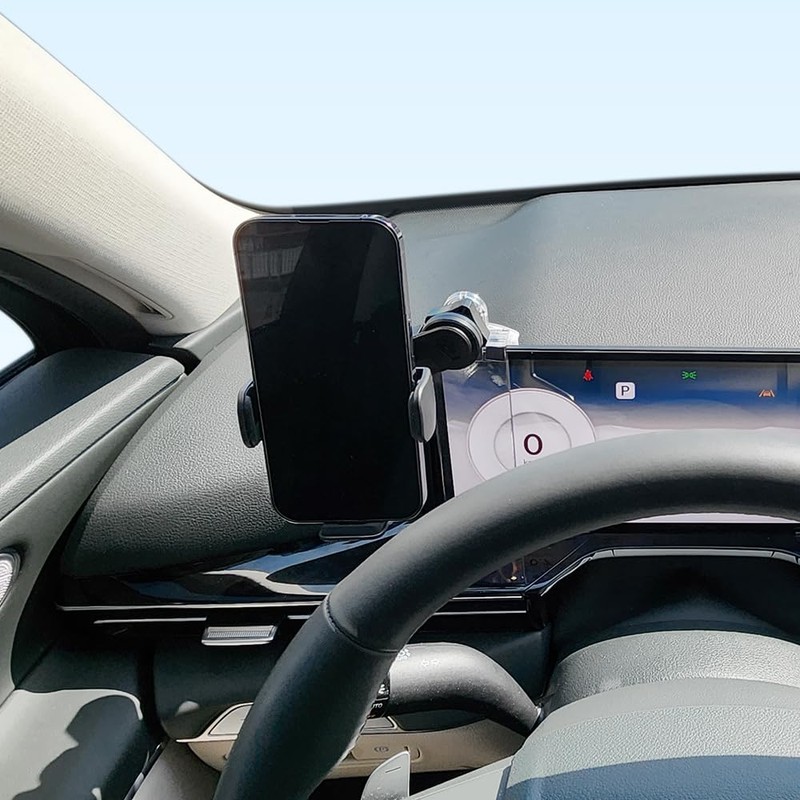 FICS Car Phone Holder for Genesis GV80 2025 – Custom-Fit