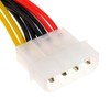 kenable SATA Power Splitter Cable 4 pin LP4 Molex to