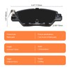 SUPLABEL HZ1846 Rear Brake Pads for 2016 2017 2018 2019-2023