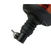 Generic Rotating Flashing Amber Beacon Flexible DIN Pole Mount Tractor