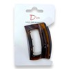 Diva Open Rectangle Elegant & Premium Hair Claw Clip |