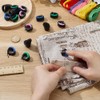 FREEBLOSS 16Pcs Leather Finger Protector Finger Thimble Guards Tools Leather