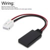Car Bluetooth Module 12V AUX-IN Cable Wireless Audio Adapter Replacement