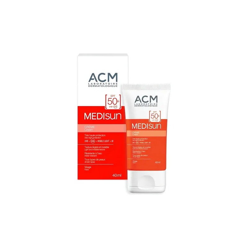 Acm Medisun Fps50 40ml Protector Solar En Crema