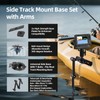 HITORHIKE Kayak Fish Finder Mount with Transducer Arm and Track