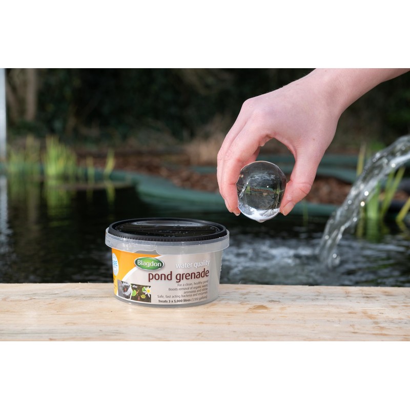 Blagdon Water Quality Pond Grenade, Safe, Natural, Fast Acting Beneficial