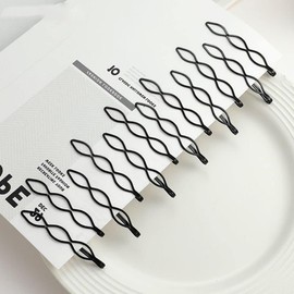 12 Pcs Black Vintage Hair Pins Mini Black Bobby Pins Fashion BB Clip Invisible Bangs Clip Small Bobby Pins for Women and Girls Decorative Wedding Dainty Accessories, Hair Styling Pins