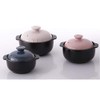 Kitchen Flower Lucia Natural Glazed Ceramic Porcelain Cookware Hot Pot