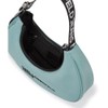 KARL LAGERFELD JEANS Women's Essential Nylon Moon Bag, Granite Green